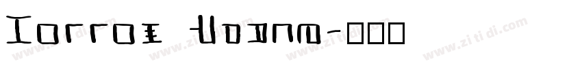 Hollow Space字体转换